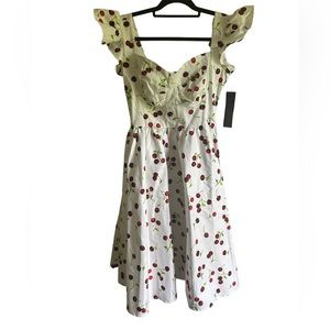 NWT Stop Staring cherries pinup rockabilly fit & flare dress